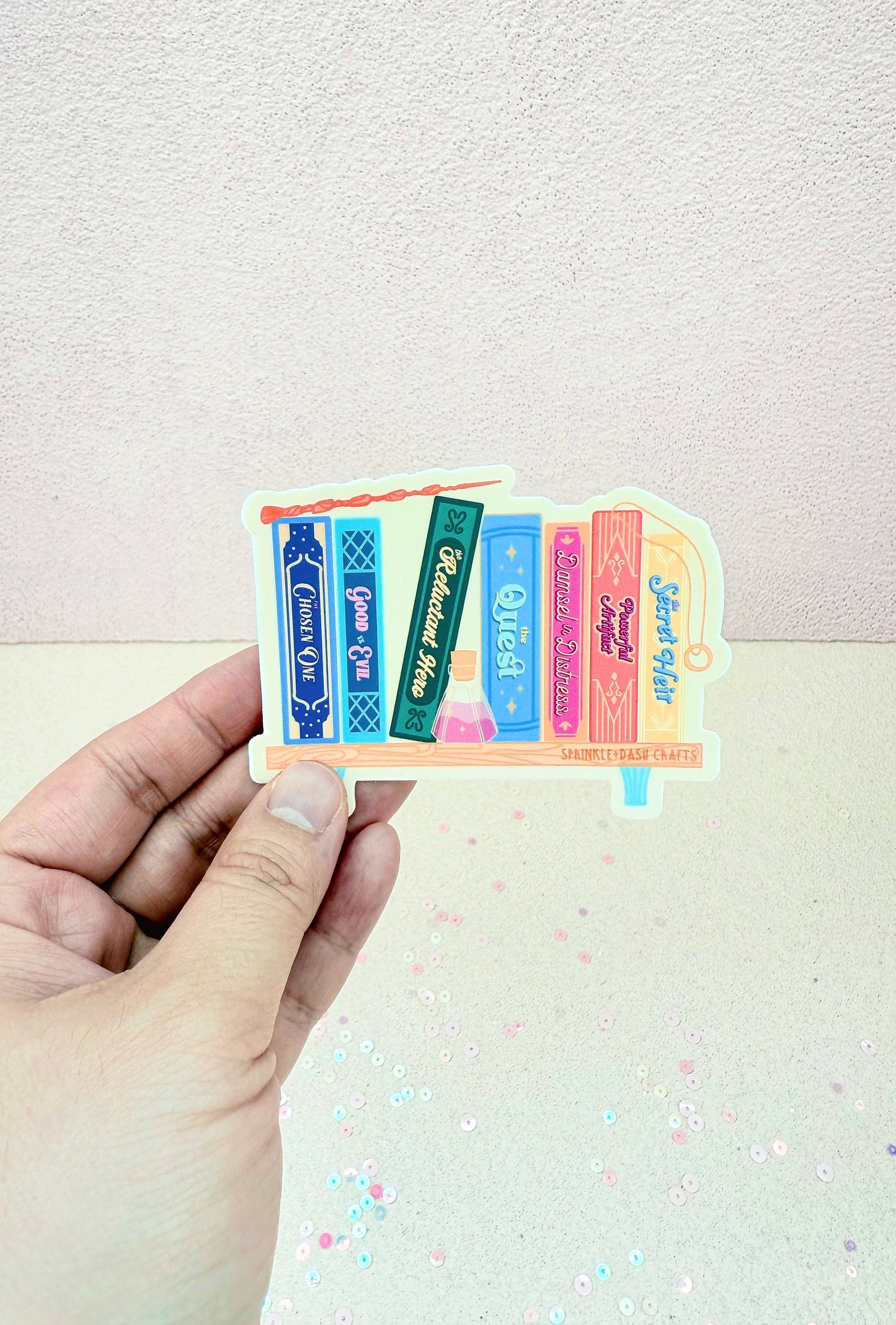 “FANTASY TROPES: PART 1” Premium Vinyl Sticker