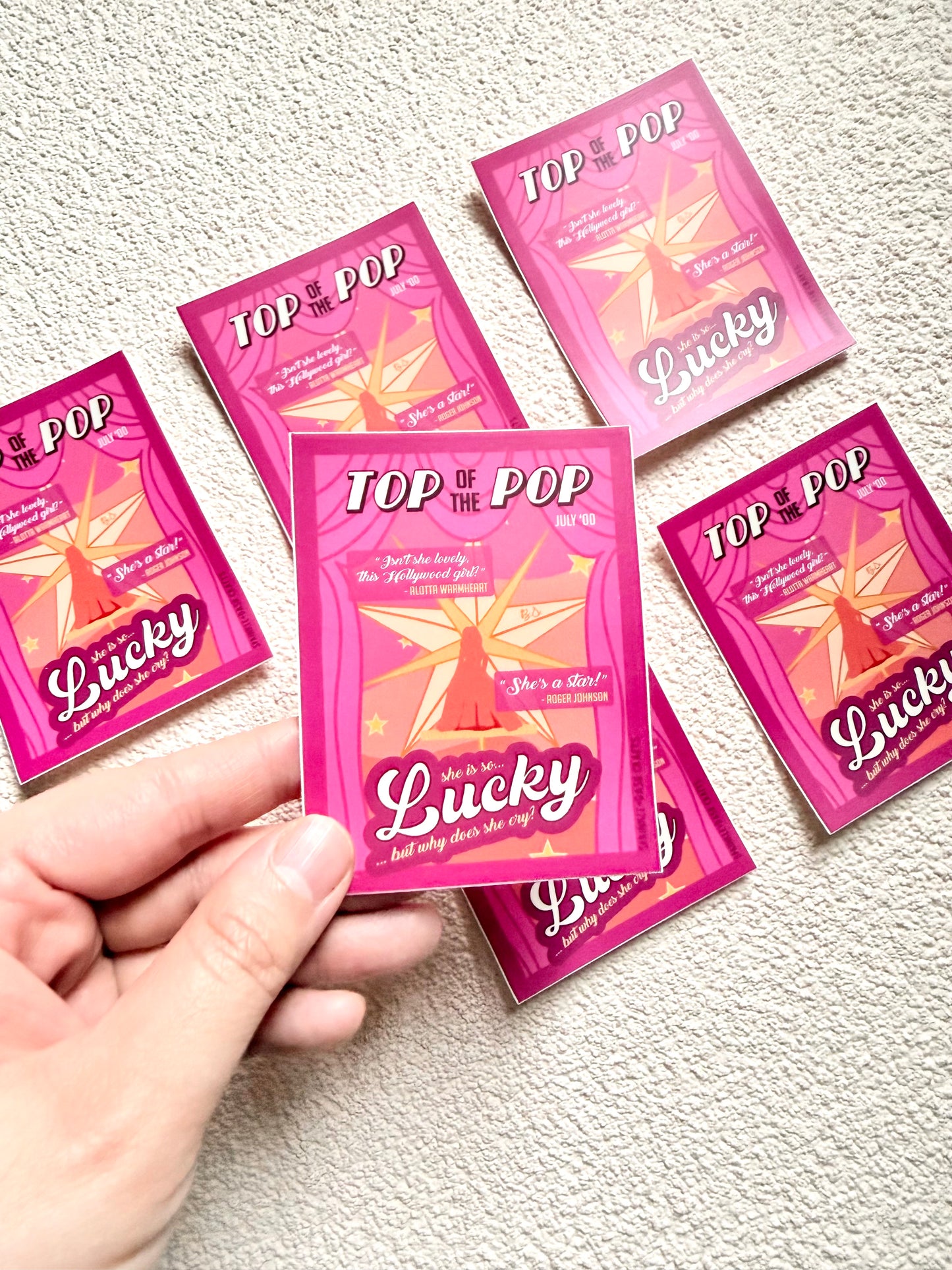 “LUCKY (BS)" Premium Vinyl Sticker