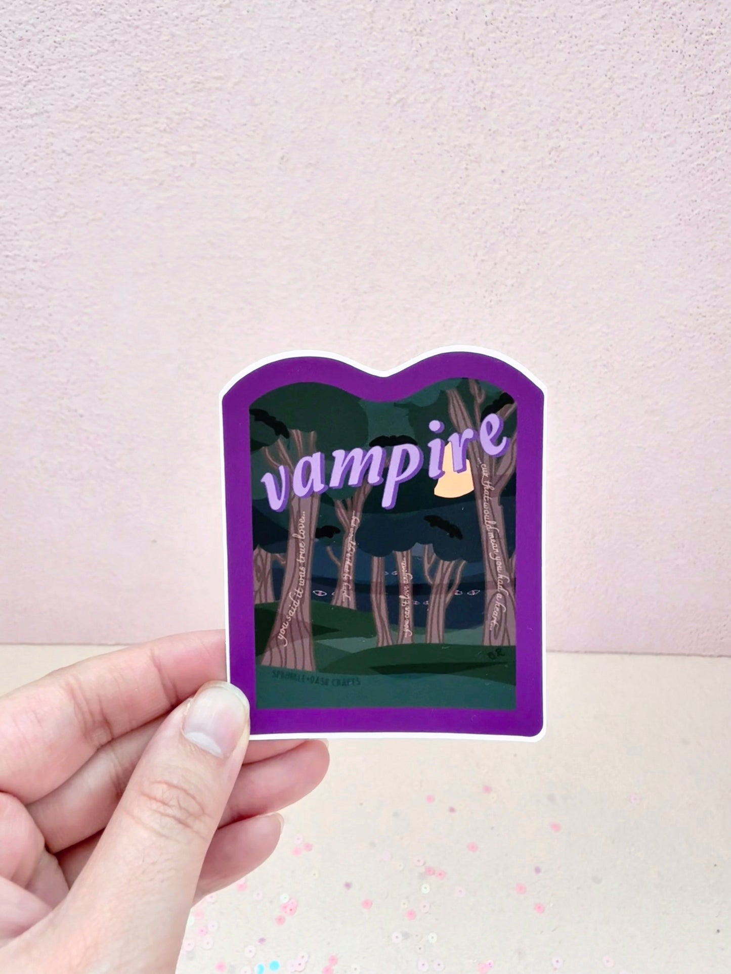“VAMPIRE” Premium Vinyl Sticker