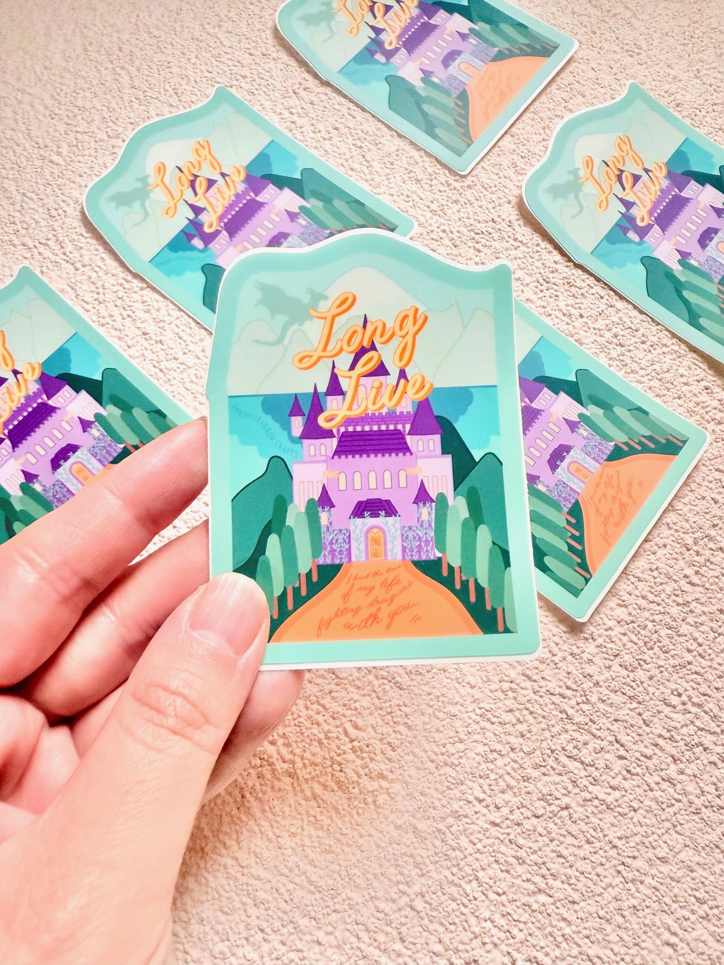 “LONG LIVE” Premium Vinyl Sticker