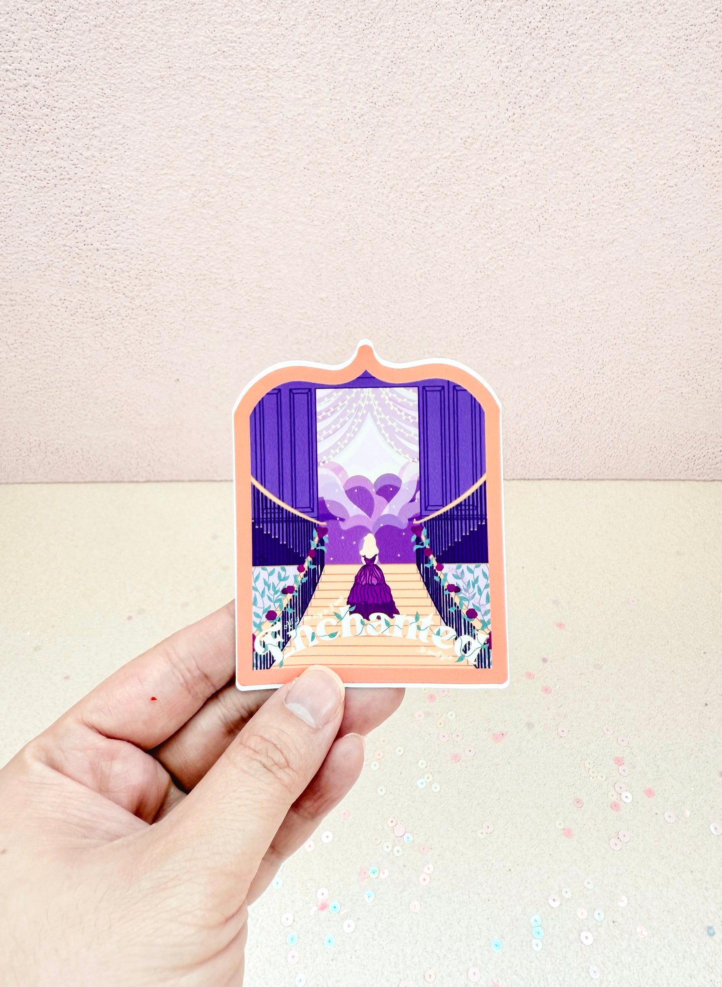 “ENCHANTED” Premium Vinyl Sticker