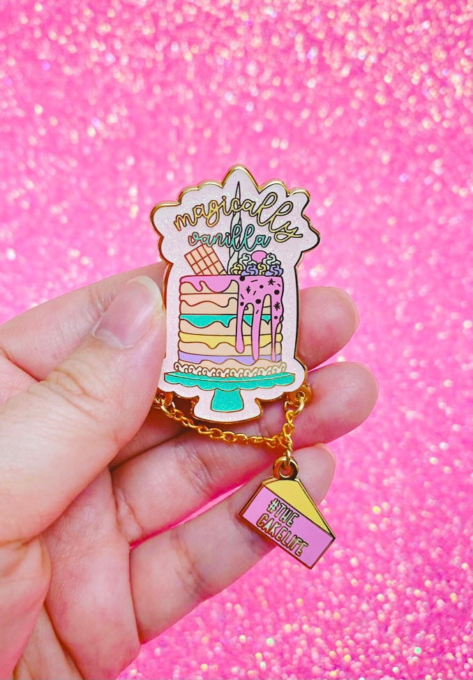 “MAGICALLY VANILLA (PINK)” Enamel Pin