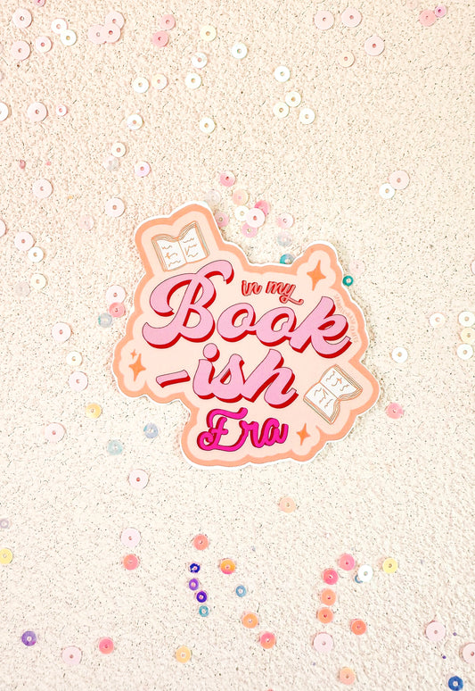 "IN MY BOOKISH ERA" Premium Vinyl Sticker