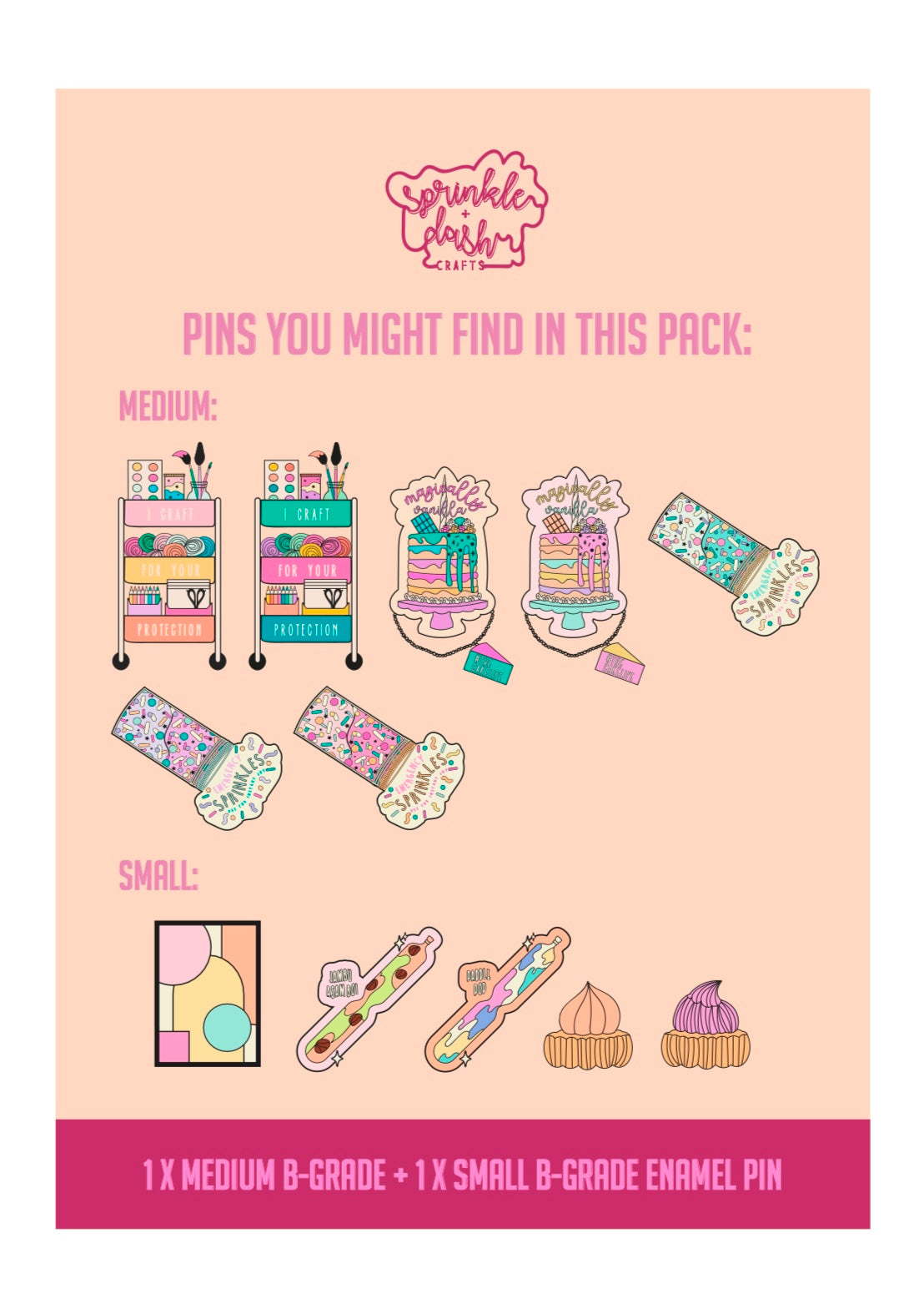 “MAGICALLY MYSTERIOUS OOPSIE PACKS: PIN’S VERSION” Mystery Packs