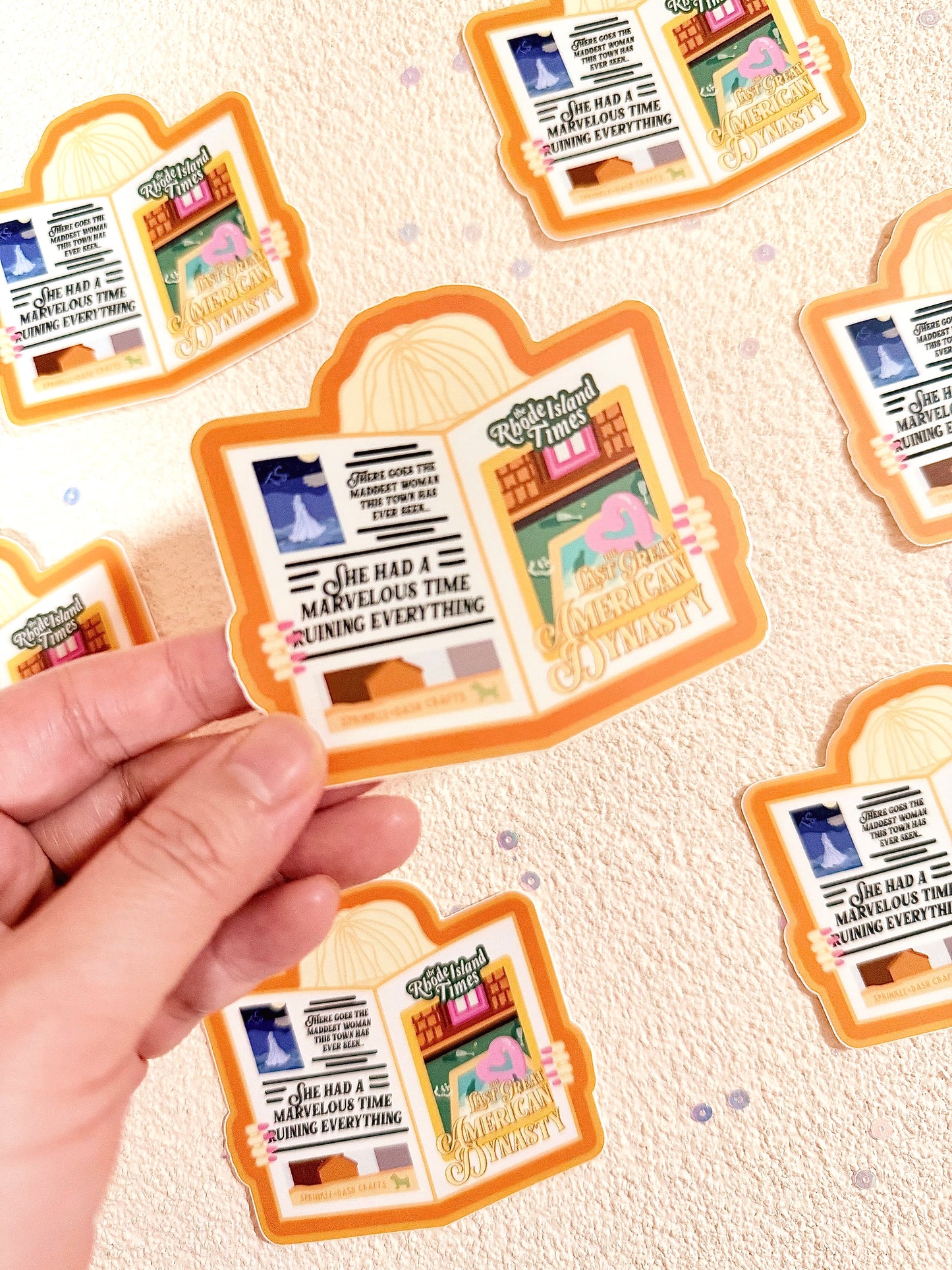 “THE LAST GREAT AMERICAN DYNASTY” Premium Vinyl Sticker