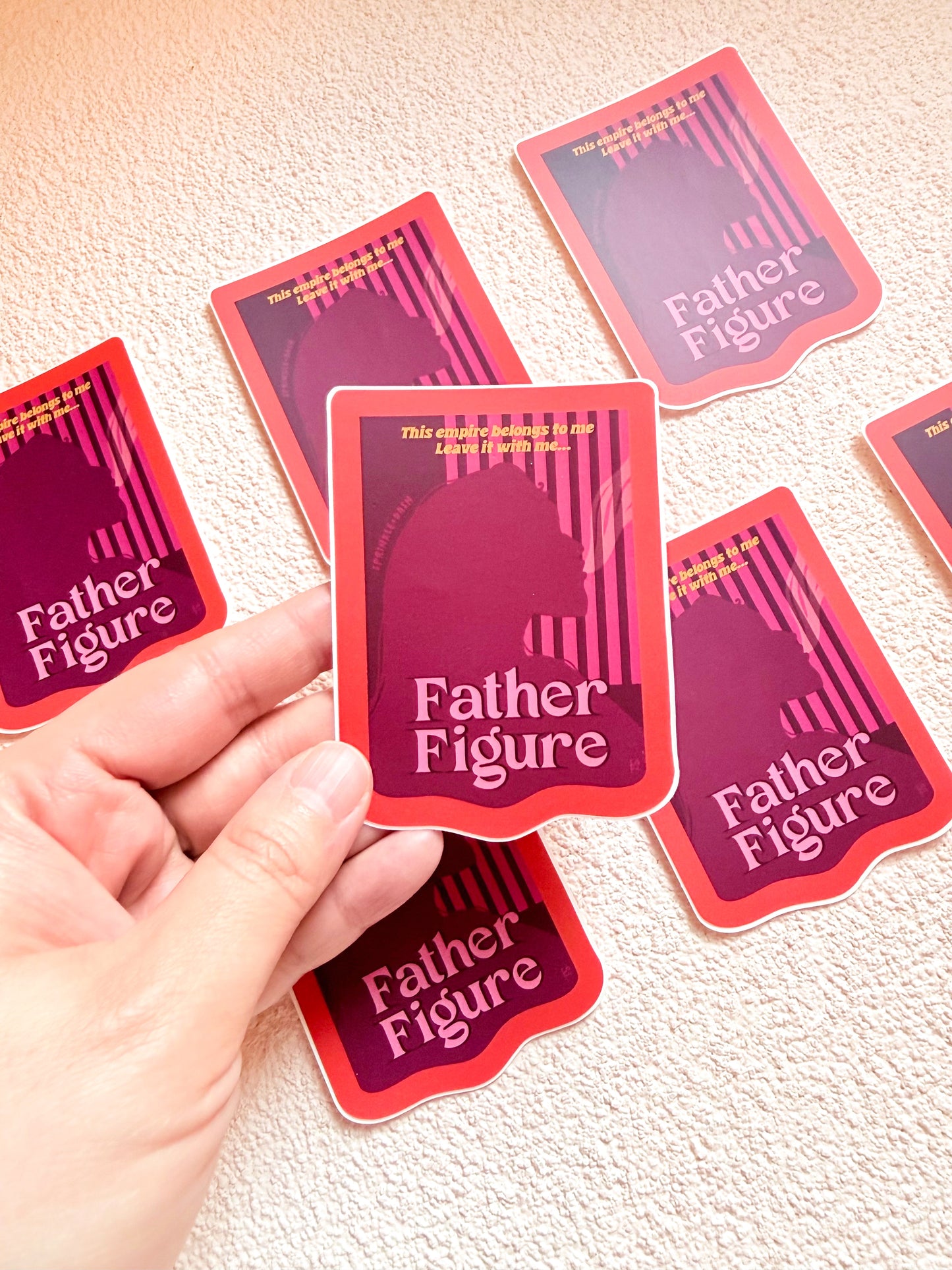 “FATHER FIGURE” Premium Vinyl Sticker