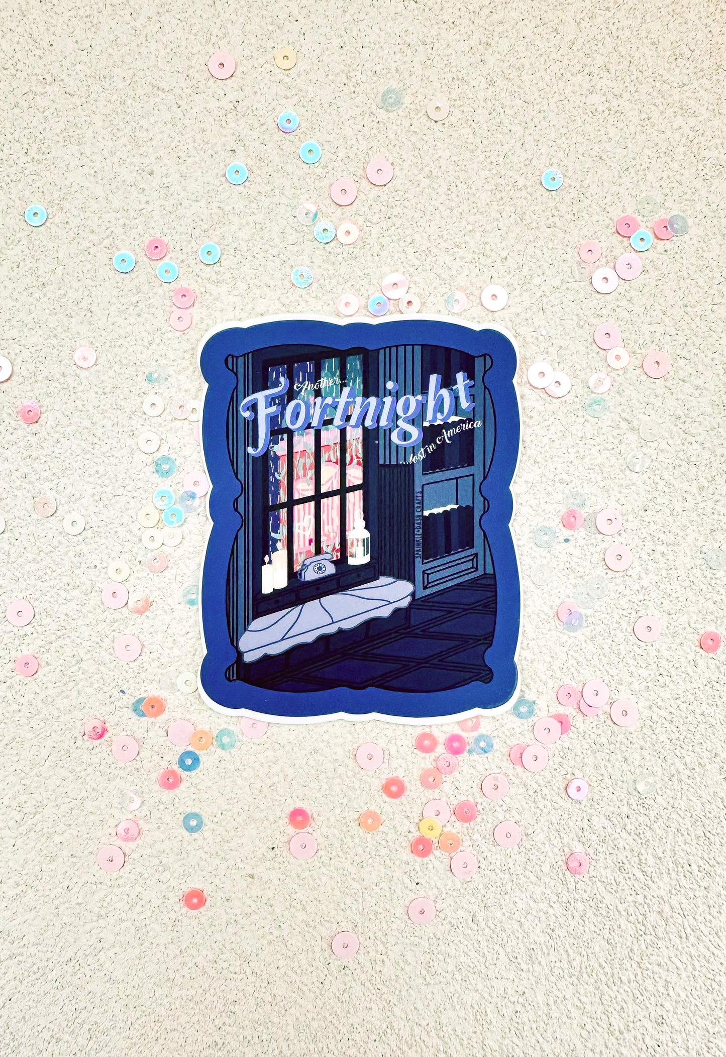 “FORTNIGHT” Premium Vinyl Sticker