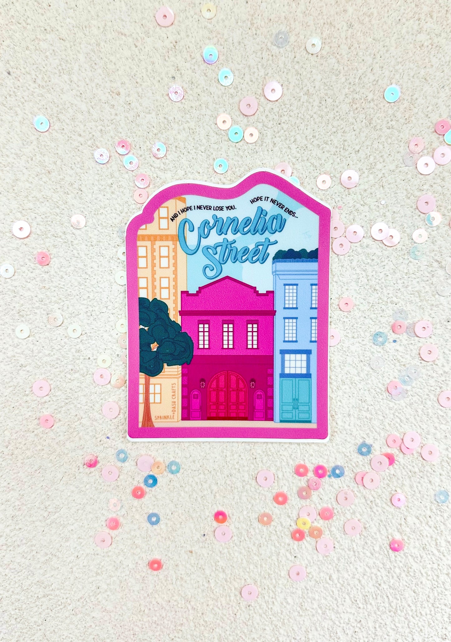 “CORNELIA STREET” Premium Vinyl Sticker