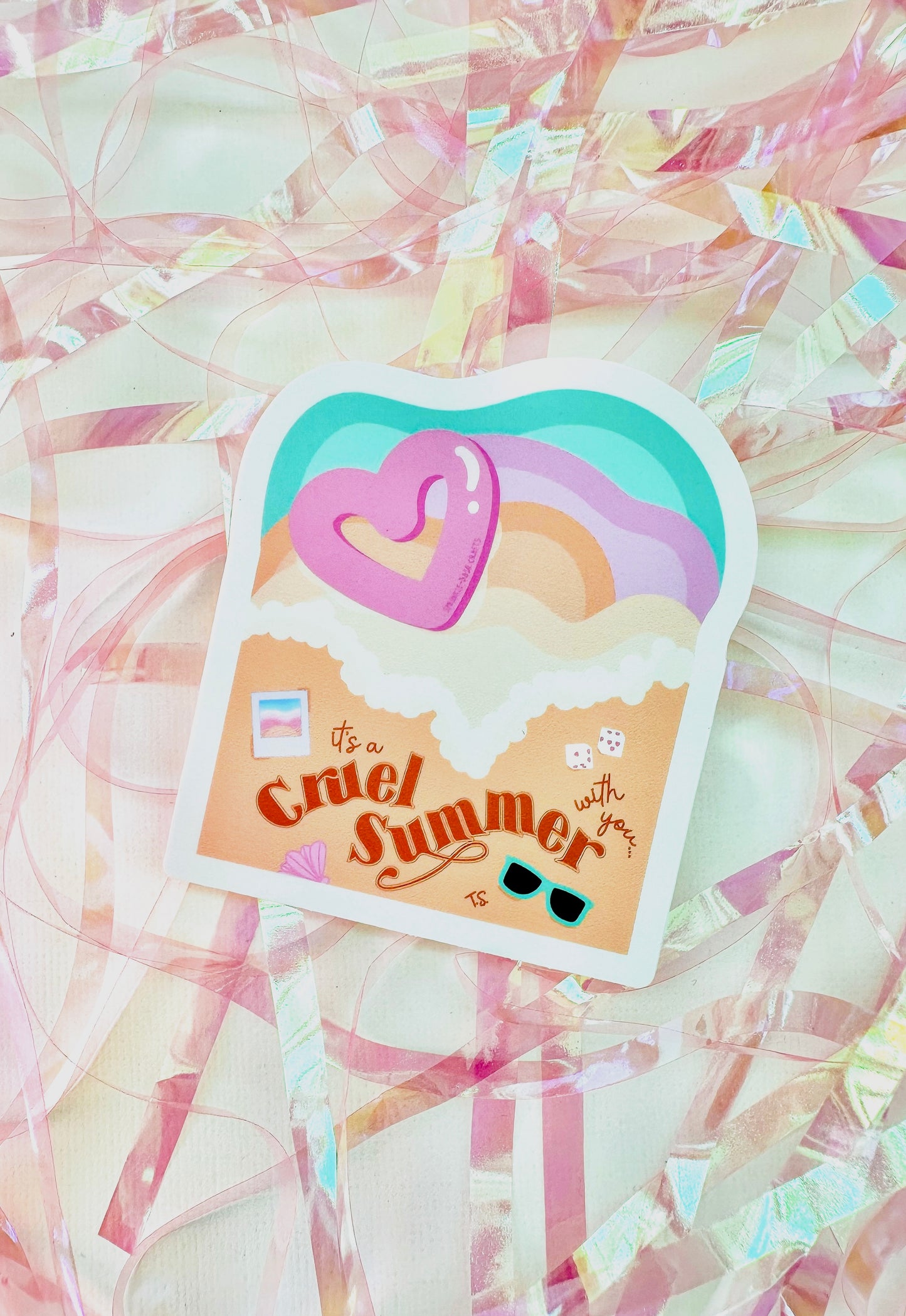 “CRUEL SUMMER” Premium Vinyl Sticker