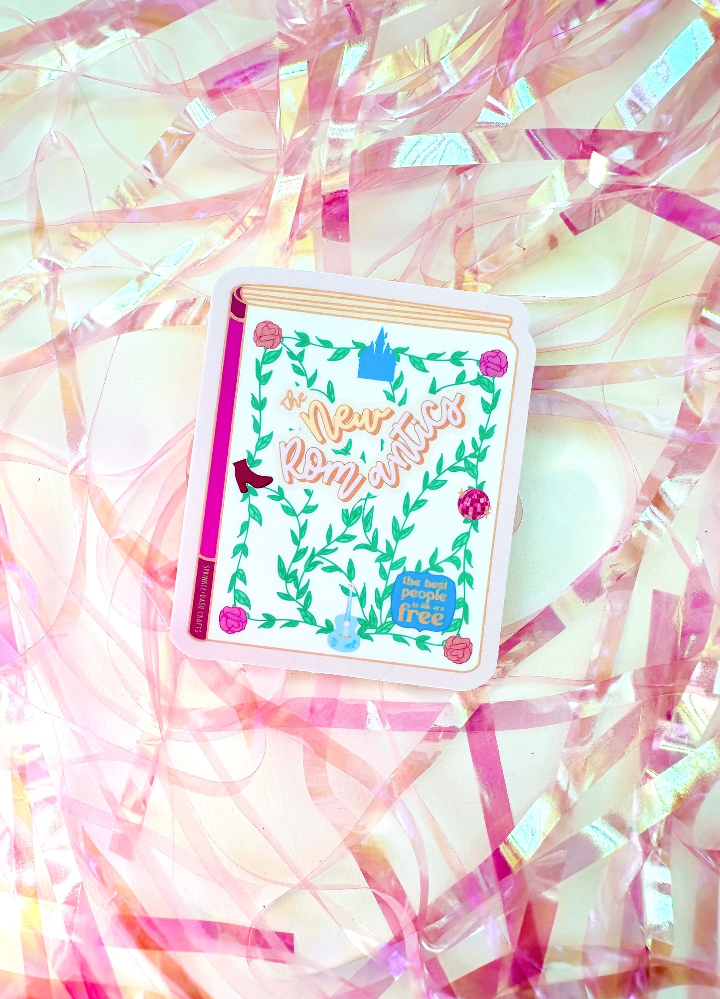 “NEW ROMANTICS” Premium Vinyl Sticker