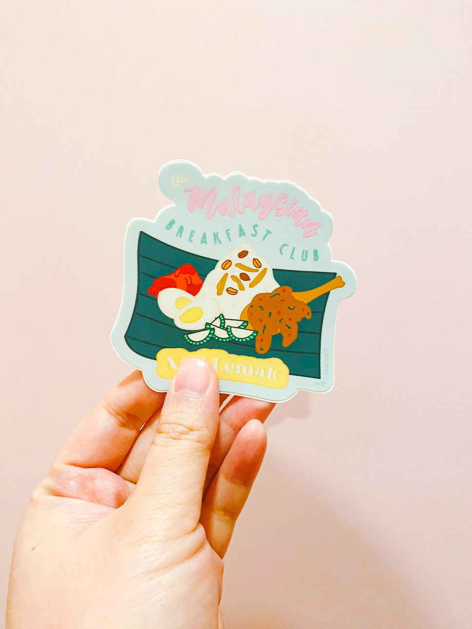 “NASI LEMAK” Premium Vinyl Sticker