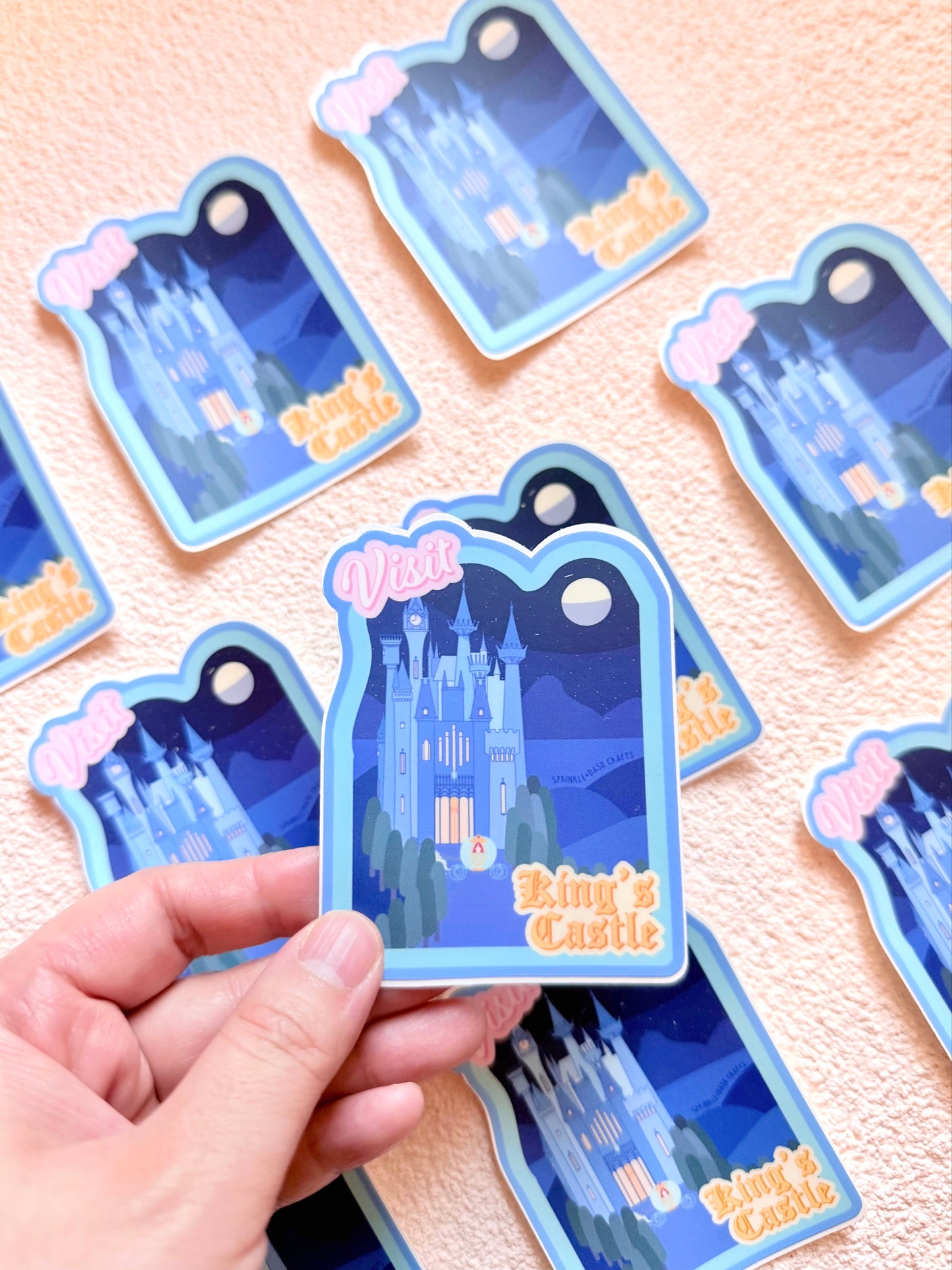 “KING'S CASTLE” Premium Vinyl Sticker