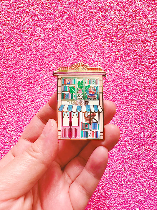 "THE BOOKSHOP" Enamel Pin