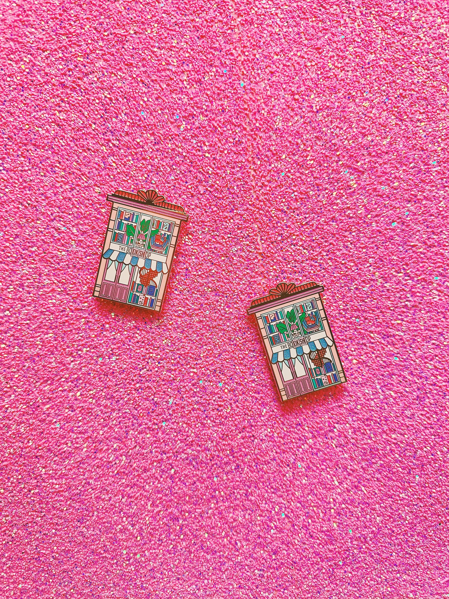 "THE BOOKSHOP" Enamel Pin