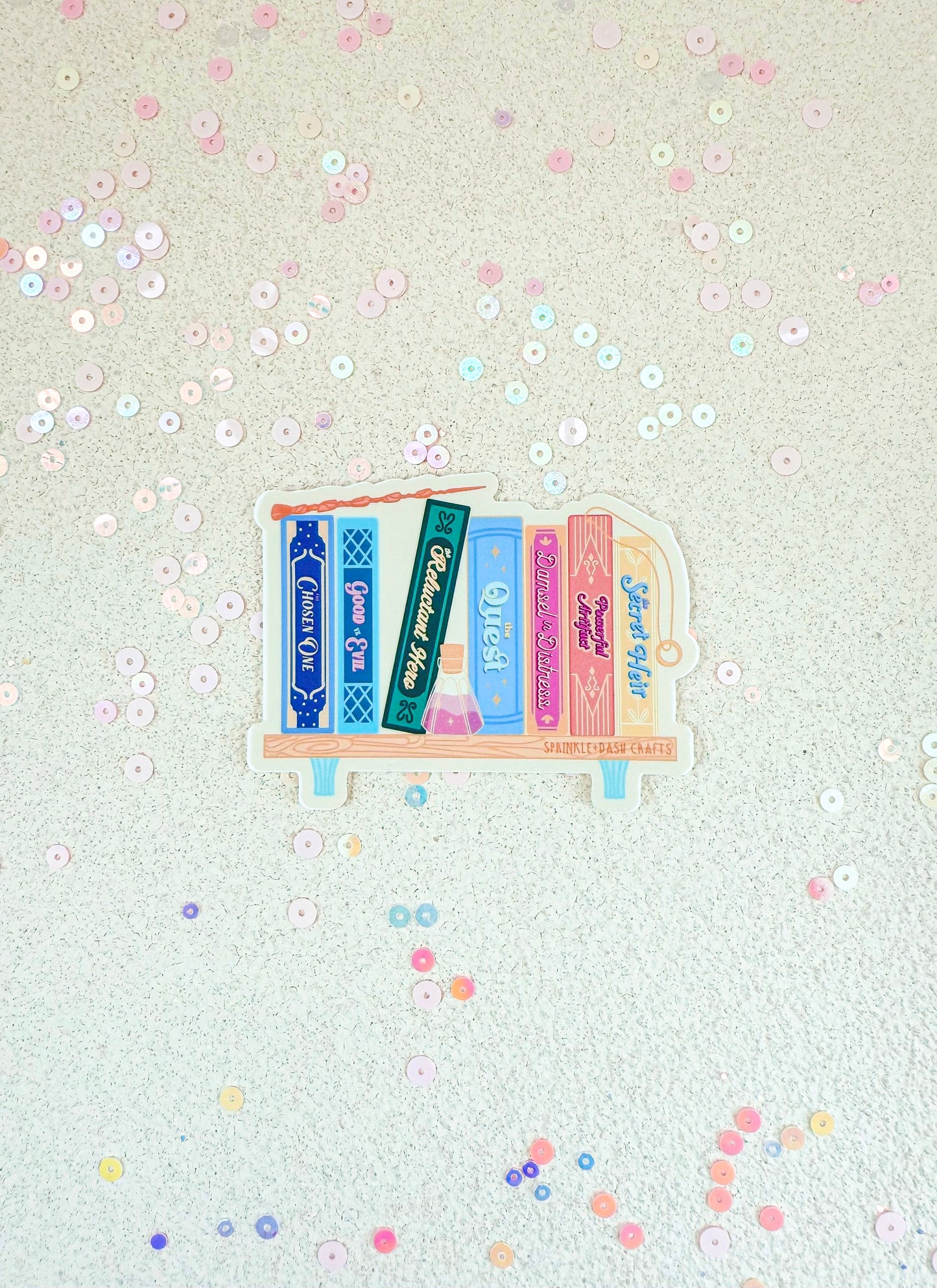 “FANTASY TROPES: PART 1” Premium Vinyl Sticker