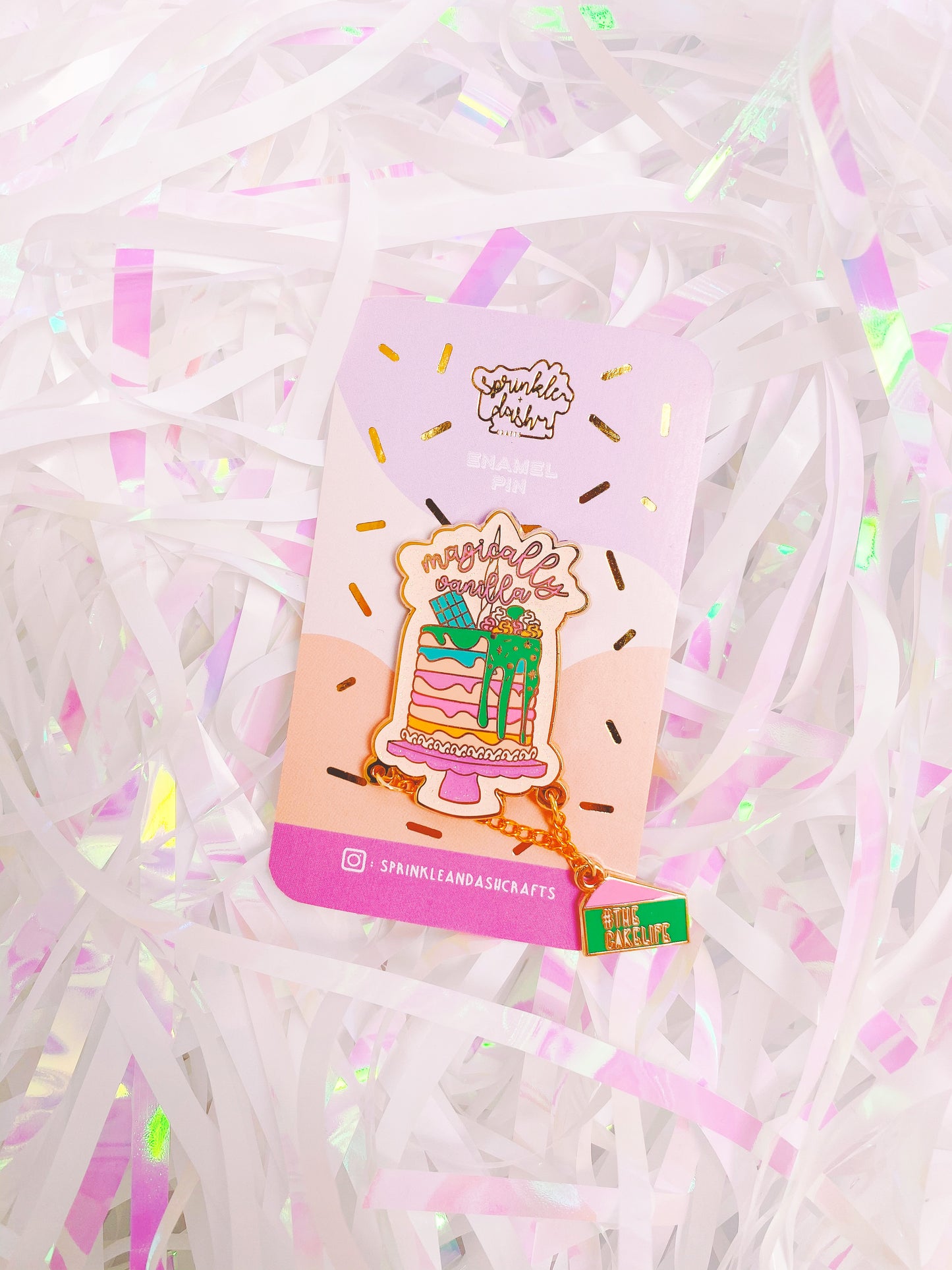 “MAGICALLY VANILLA (GREEN)” Enamel Pin