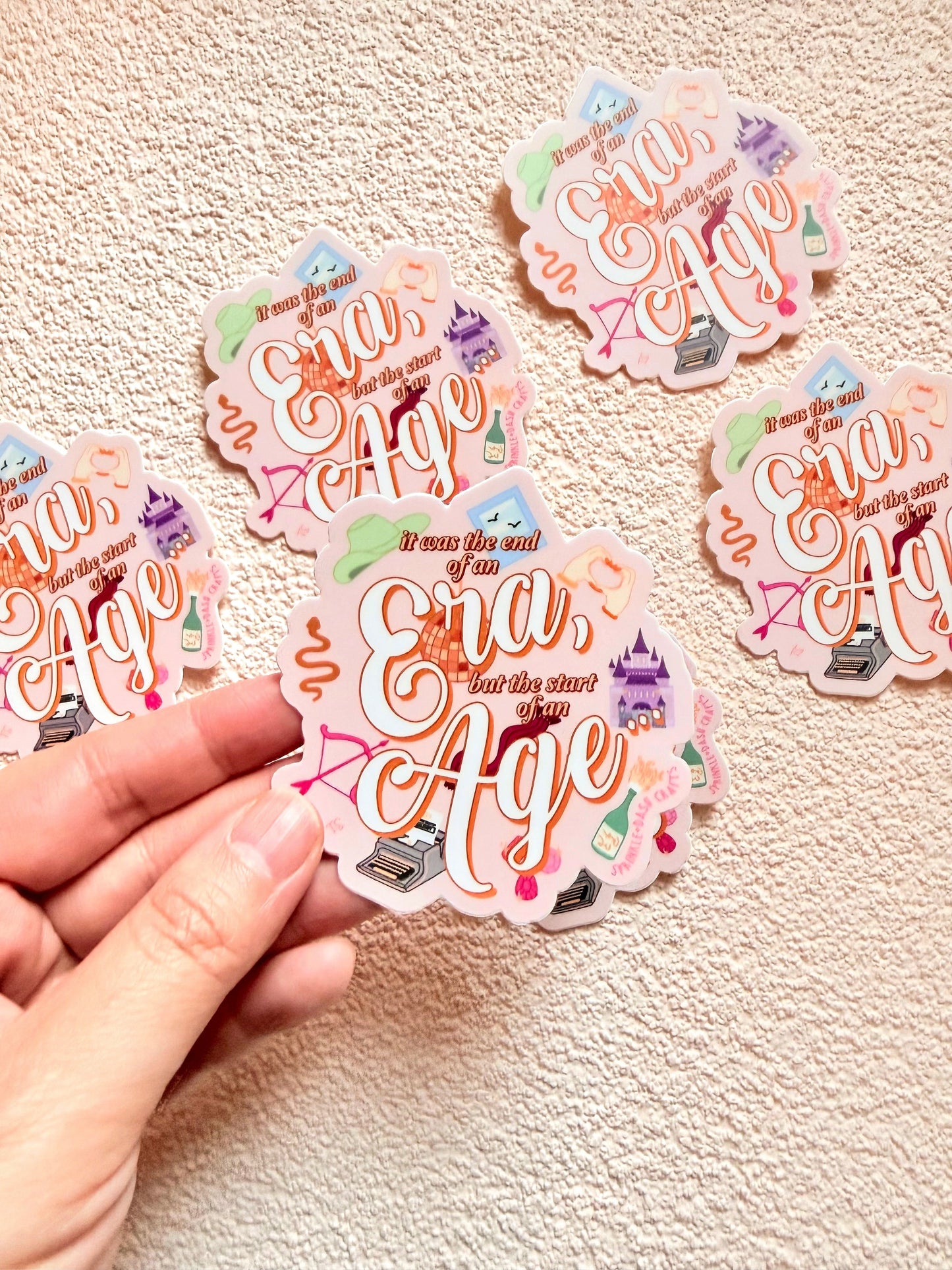 “THE END OF AN ERA” Premium Vinyl Sticker