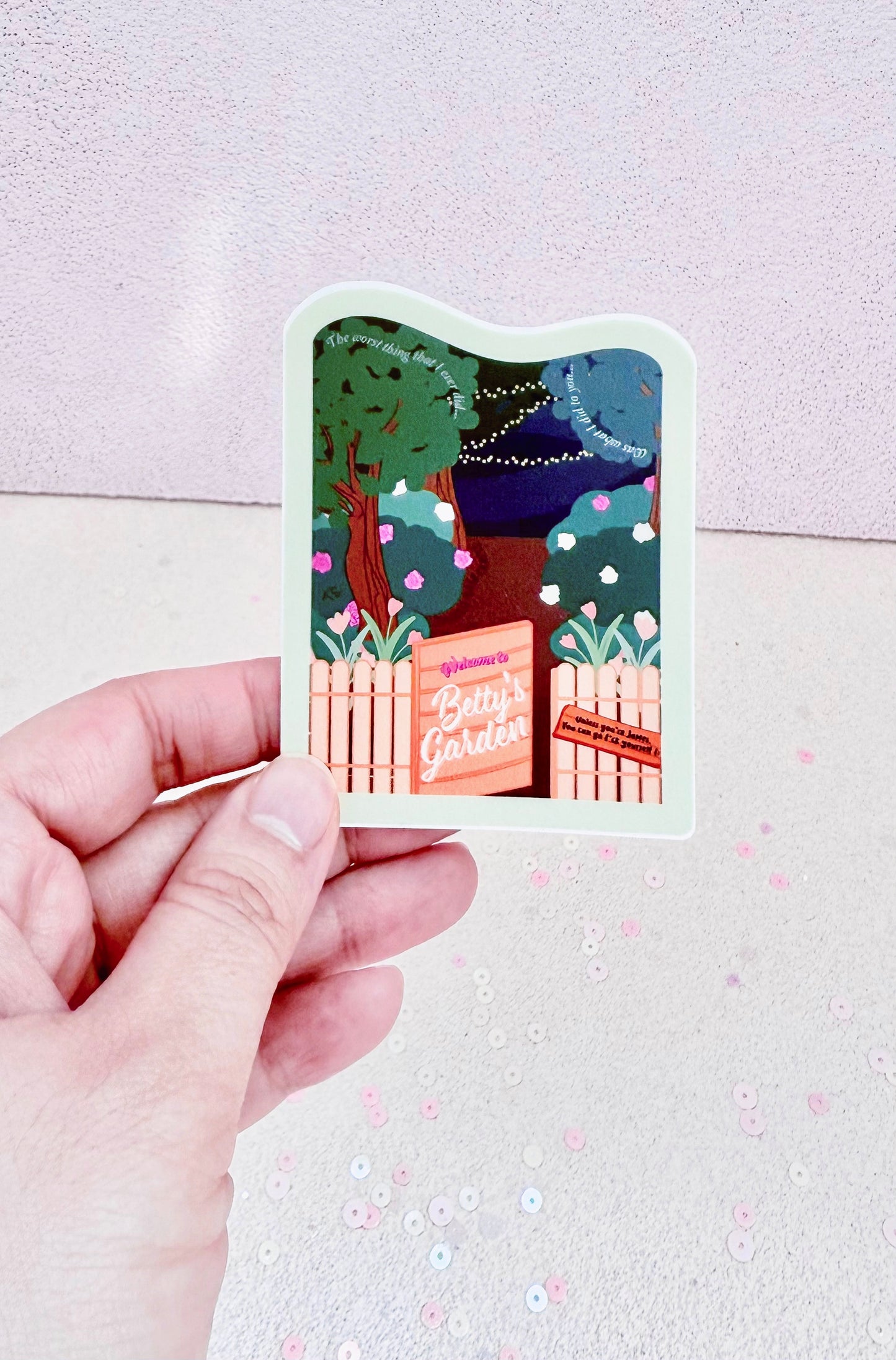 "BETTY" Premium Vinyl Sticker