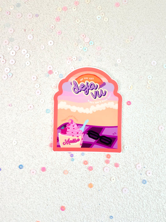 “DEJA VU” Premium Vinyl Sticker