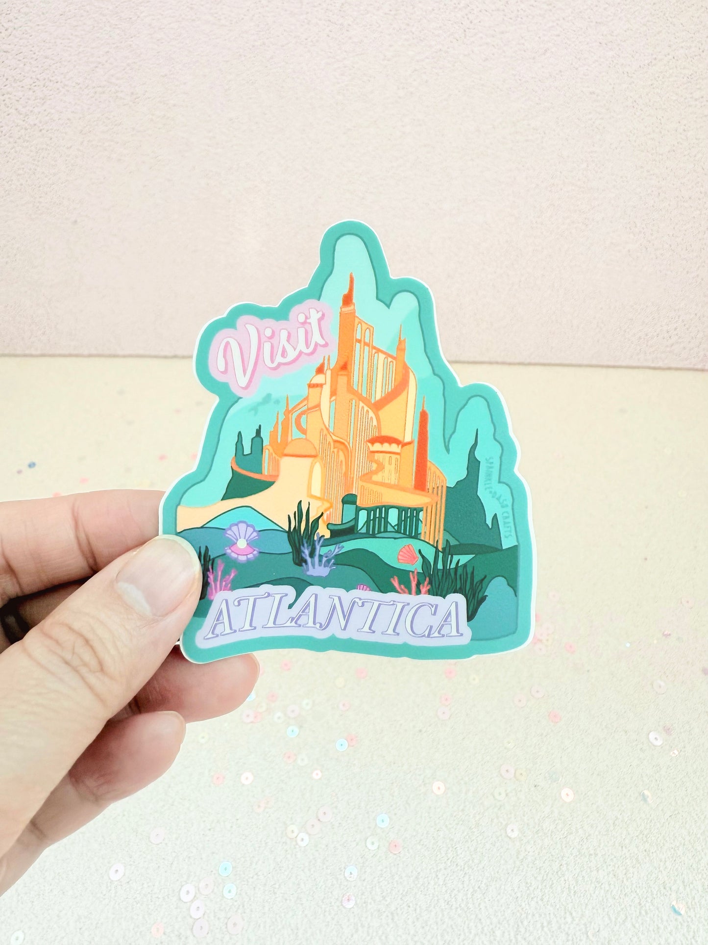 "ATLANTICA" Premium Vinyl Sticker