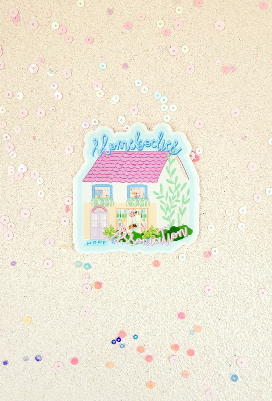 “HOMEBODIES ASSOCIATION” Premium Vinyl Sticker