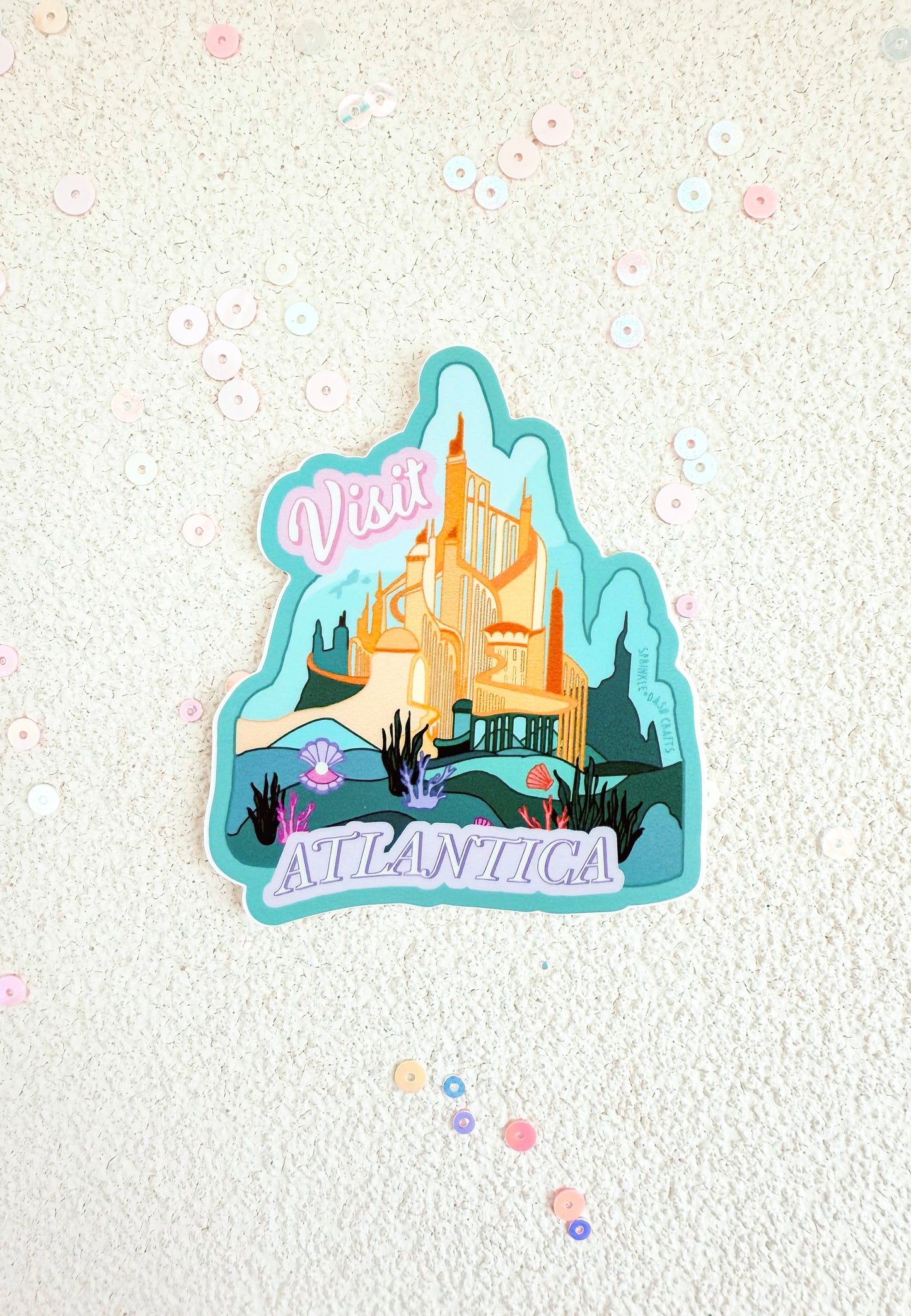 "ATLANTICA" Premium Vinyl Sticker