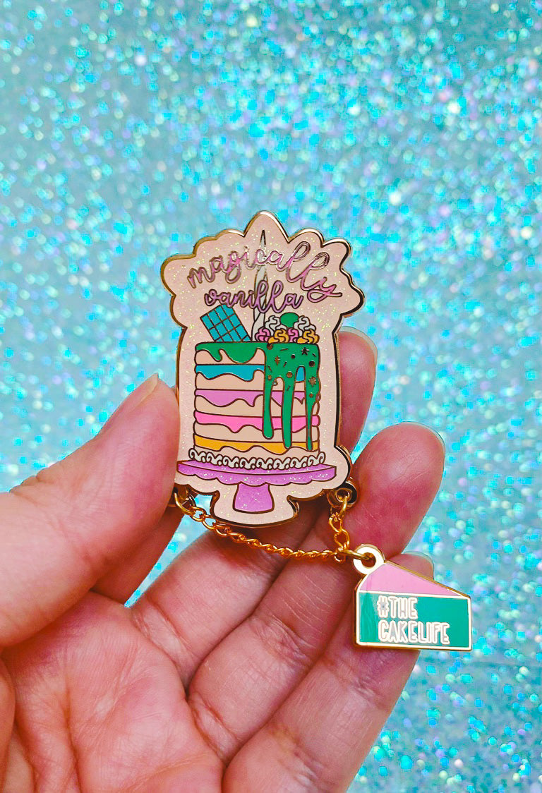 “MAGICALLY VANILLA (GREEN)” Enamel Pin