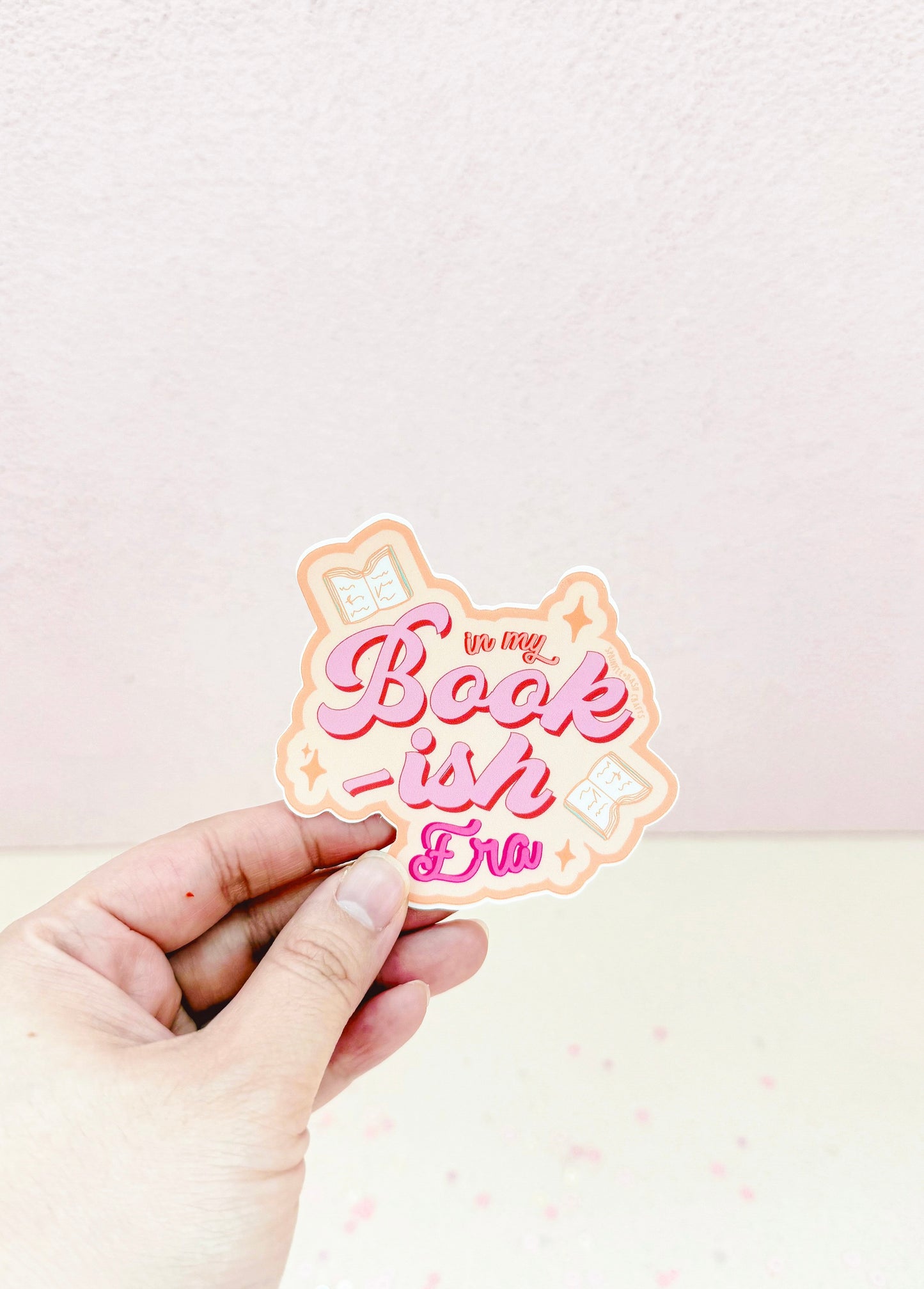 "IN MY BOOKISH ERA" Premium Vinyl Sticker