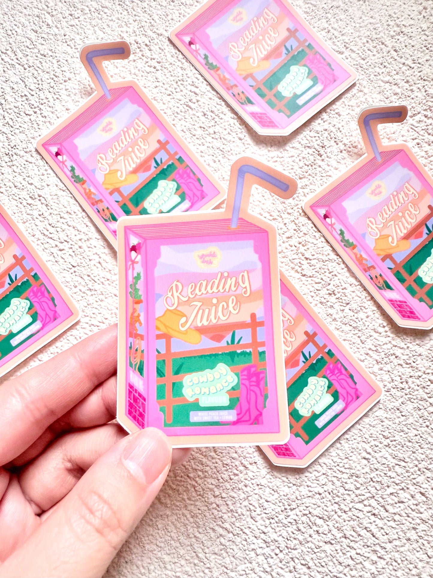 “COWBOY ROMANCE” Premium Vinyl Sticker