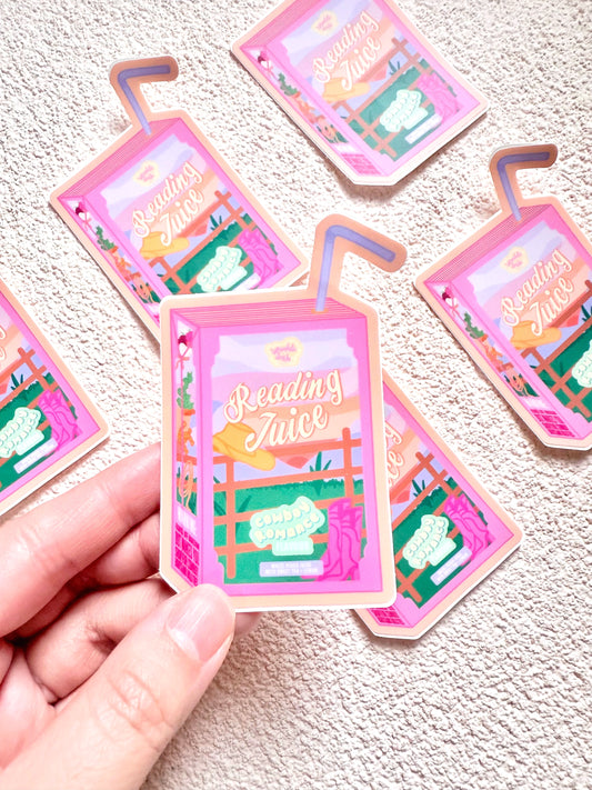 “COWBOY ROMANCE” Premium Vinyl Sticker