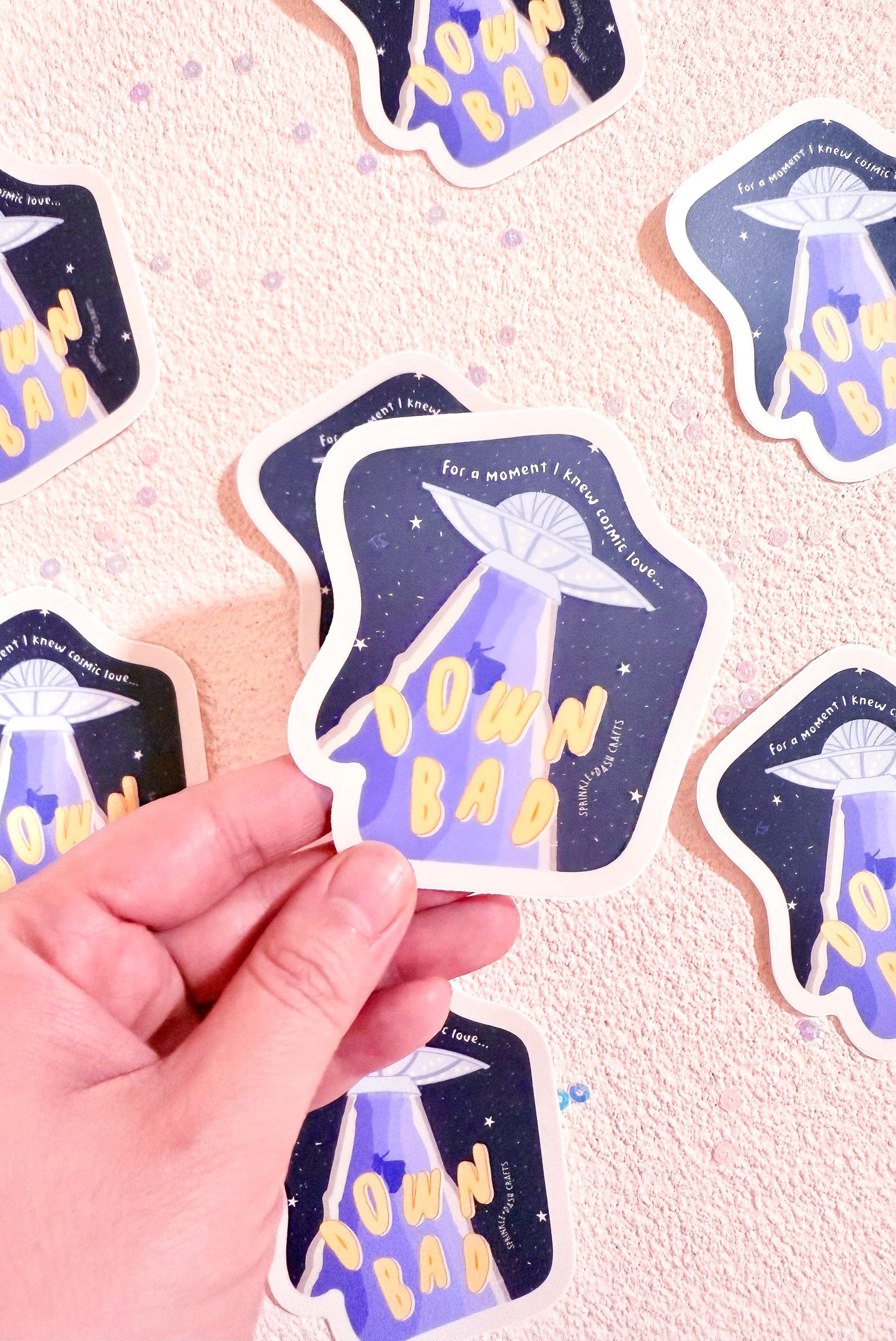 “DOWN BAD” Premium Vinyl Sticker