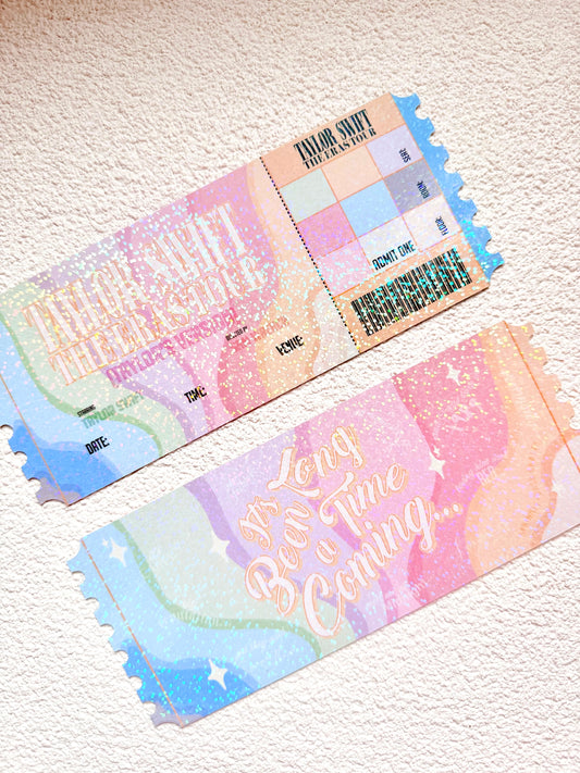 "THE ERAS TOUR [TAYLOR'S VERSION] Commemorative Ticket/Bookmark