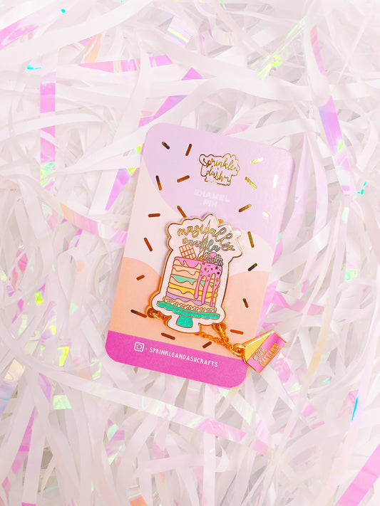 “MAGICALLY VANILLA (PINK)” Enamel Pin