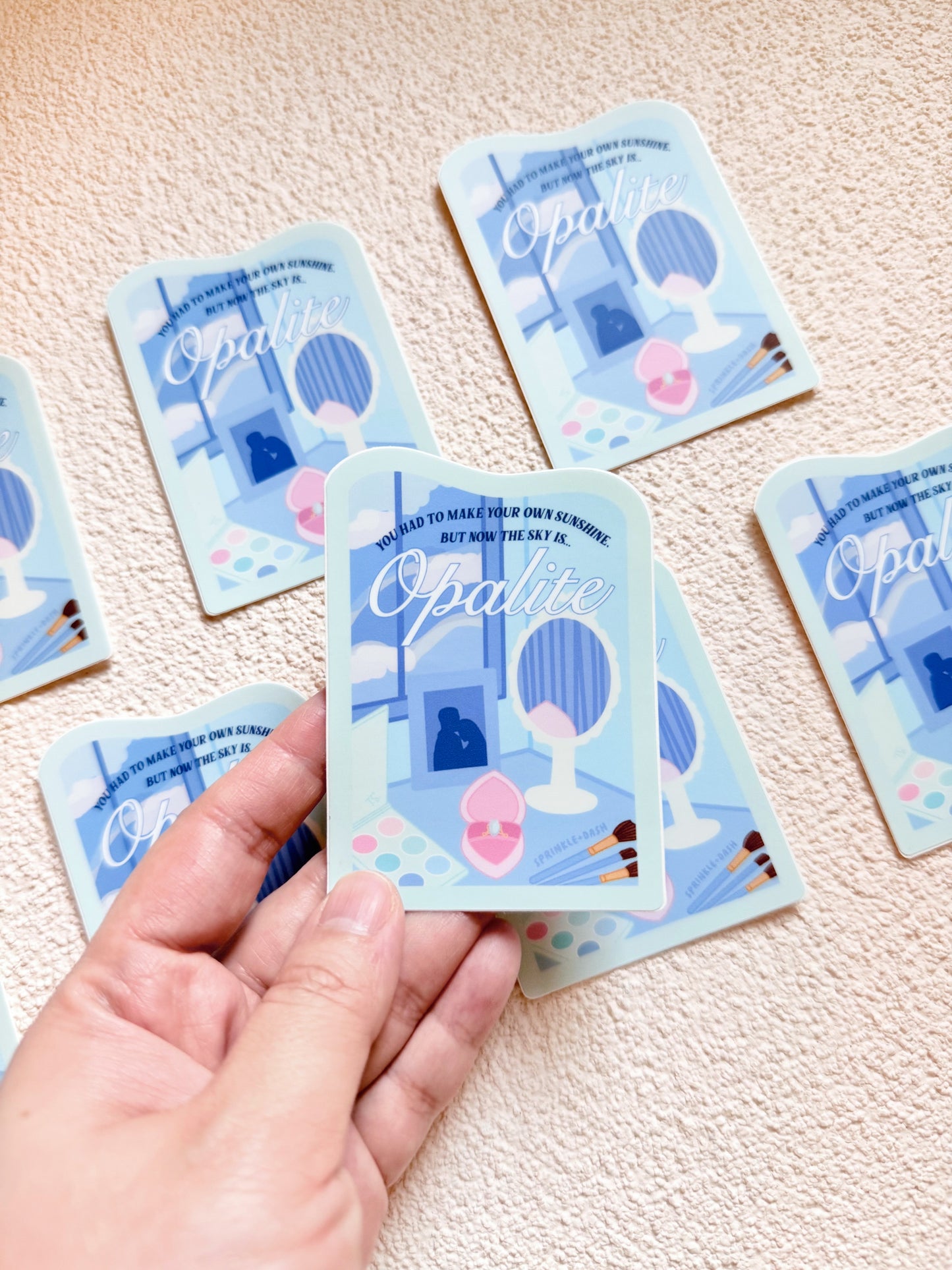 “OPALITE” Premium Vinyl Sticker