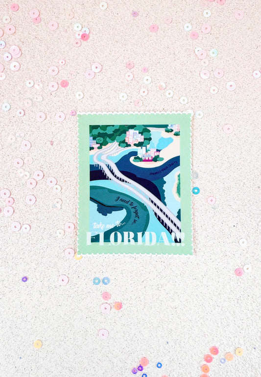 “FLORIDA!!!” Premium Vinyl Sticker