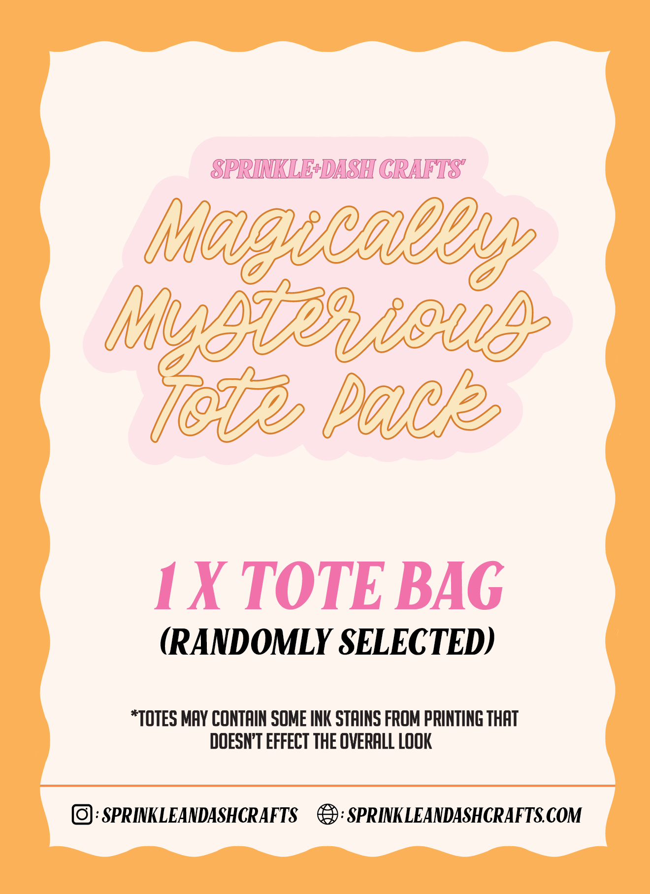 “MAGICALLY MYSTERIOUS TOTE PACK” Mystery Pack
