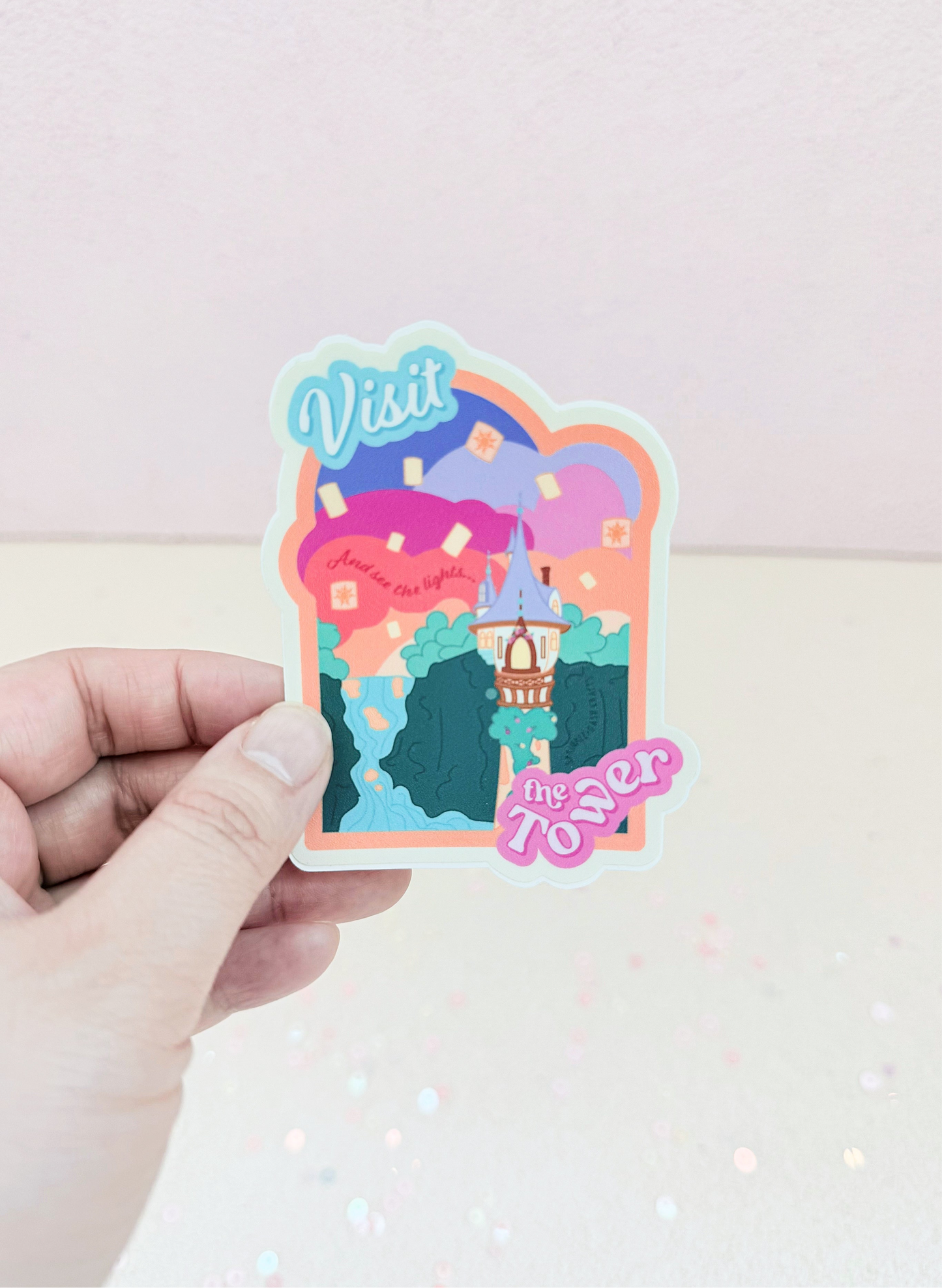 “THE TOWER” Premium Vinyl Sticker