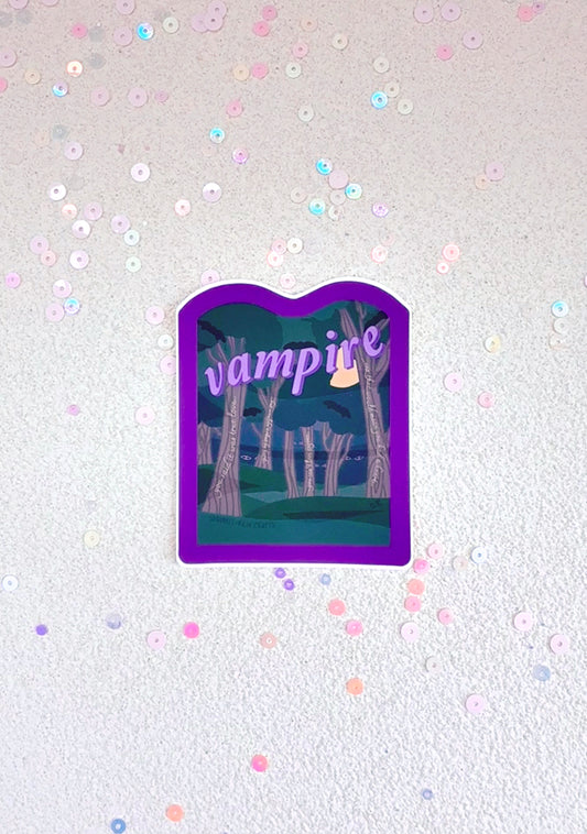 “VAMPIRE” Premium Vinyl Sticker