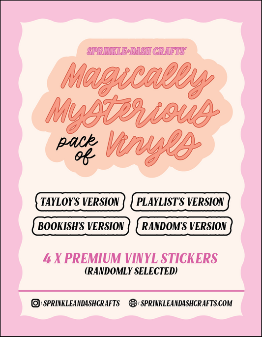 “MAGICALLY MYSTERIOUS VINYLS PACK” Mystery Pack