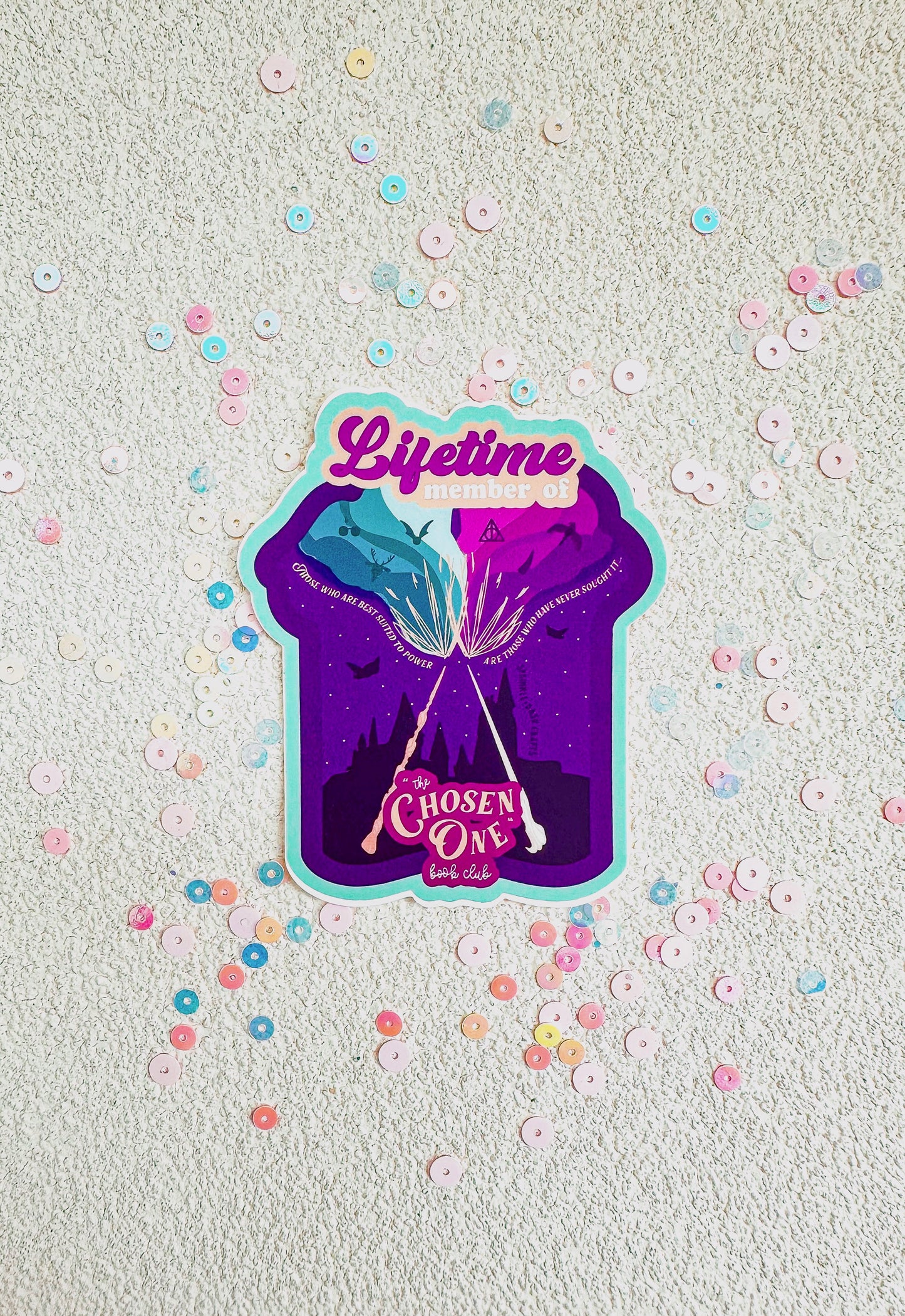 “THE CHOSEN ONE” Premium Vinyl Sticker