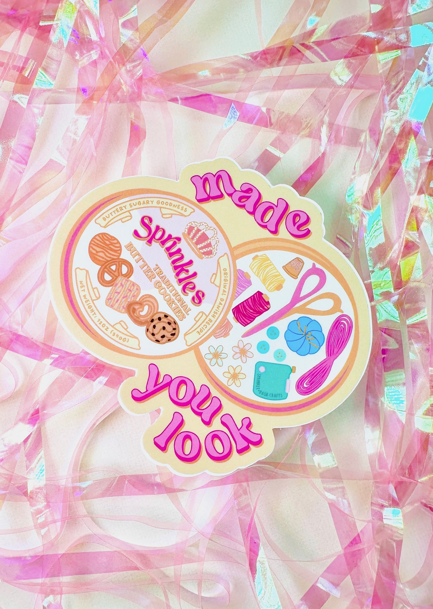 “BUTTER BISCUITS” Premium Vinyl Sticker