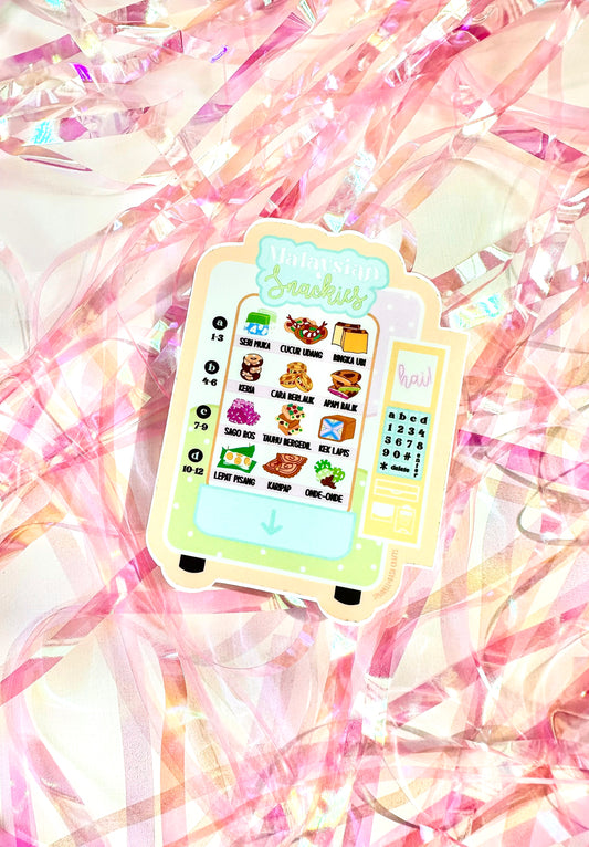 “MALAYSIAN SNACKIES” Premium Vinyl Sticker