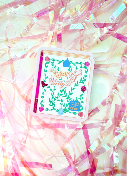 “NEW ROMANTICS” Premium Vinyl Sticker